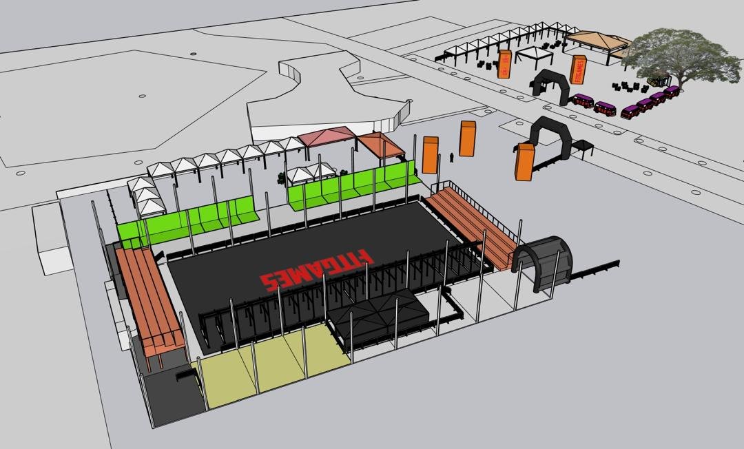 Plano completo de la ExpoFitGames